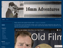 Tablet Screenshot of 16mmadventures.com